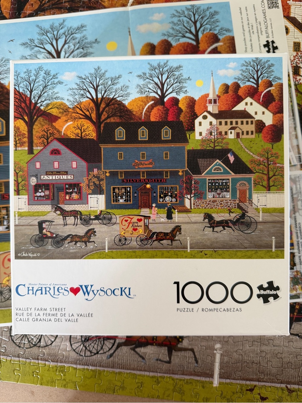Buffalo 1000-Piece Puzzle, Valley Farm Street